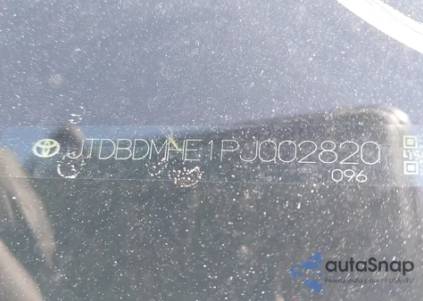 2023 Toyota Corolla Hybrid Le из США, поврежденный, VIN JTDBDMHE1PJ002820